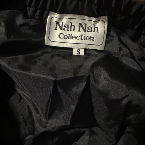 Vintage 90s Nah Nah Collection Black double Layer Full Skirt Size SMALL EUC - Picture 6 of 6